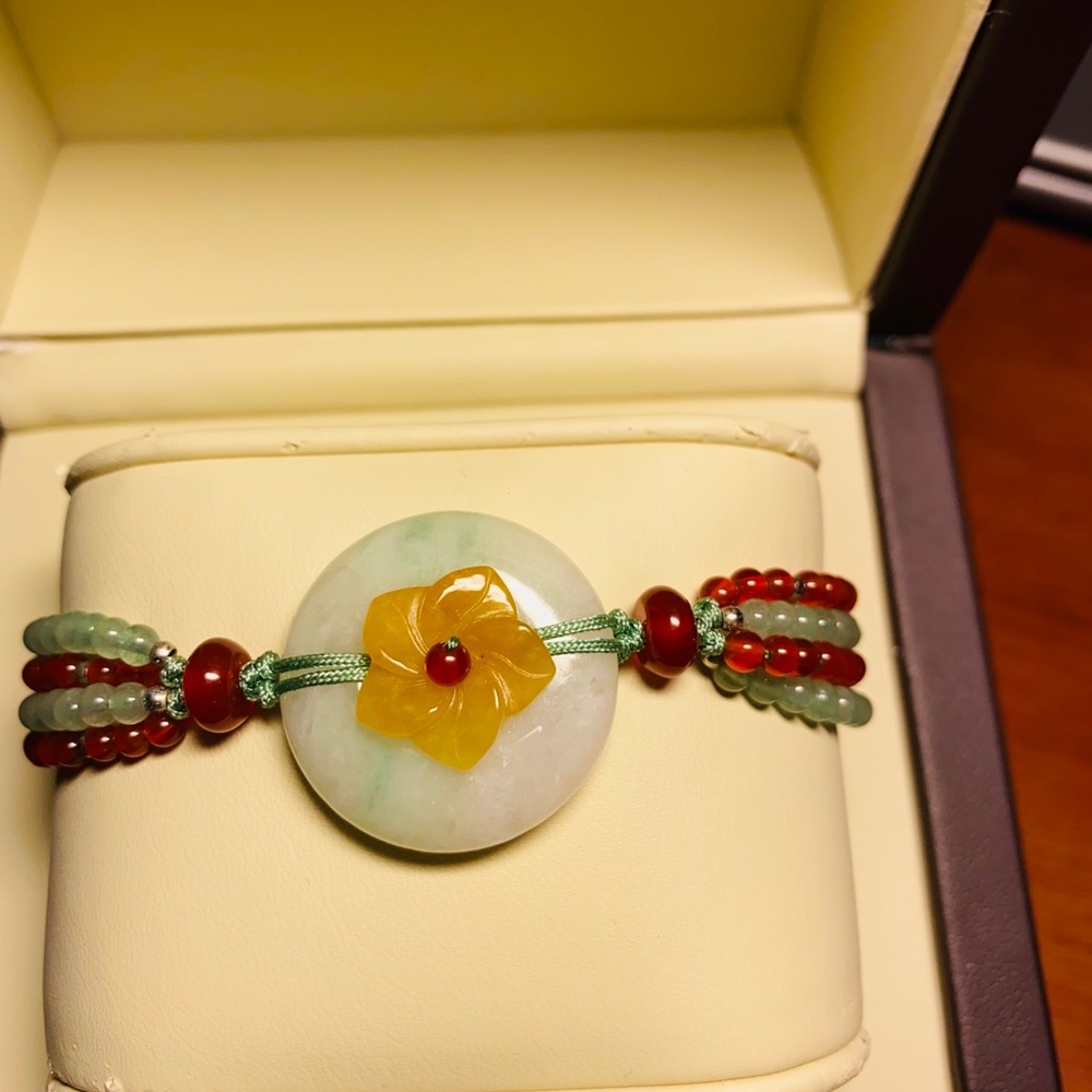 COPY - Hand made jade bracelet - Picture 6 of 8